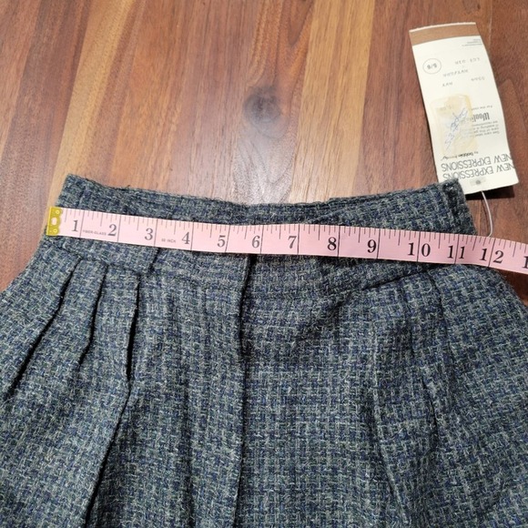 NWT New Expressions by Bobbie Brooks High Rise Pleated Front Lined  Wool… - Picture 9 of 16